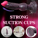 9.25in Silicone Animal Dog Big Knot Dildo For Female Couple Stimulator