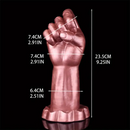 9.25in Silicone Fist Hand Anal Plug Dildo Unisex Intimate Massager
