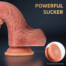 9.25in Soft G Spot Clitoris Orgasm Dildo Sex Toy For Adult