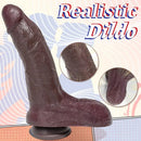 9.25in Strap on Silicone Soft Big Realistic Skin Feel Dildo For Couple Love