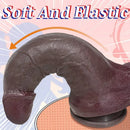 9.25in Strap on Silicone Soft Big Realistic Skin Feel Dildo For Couple Love