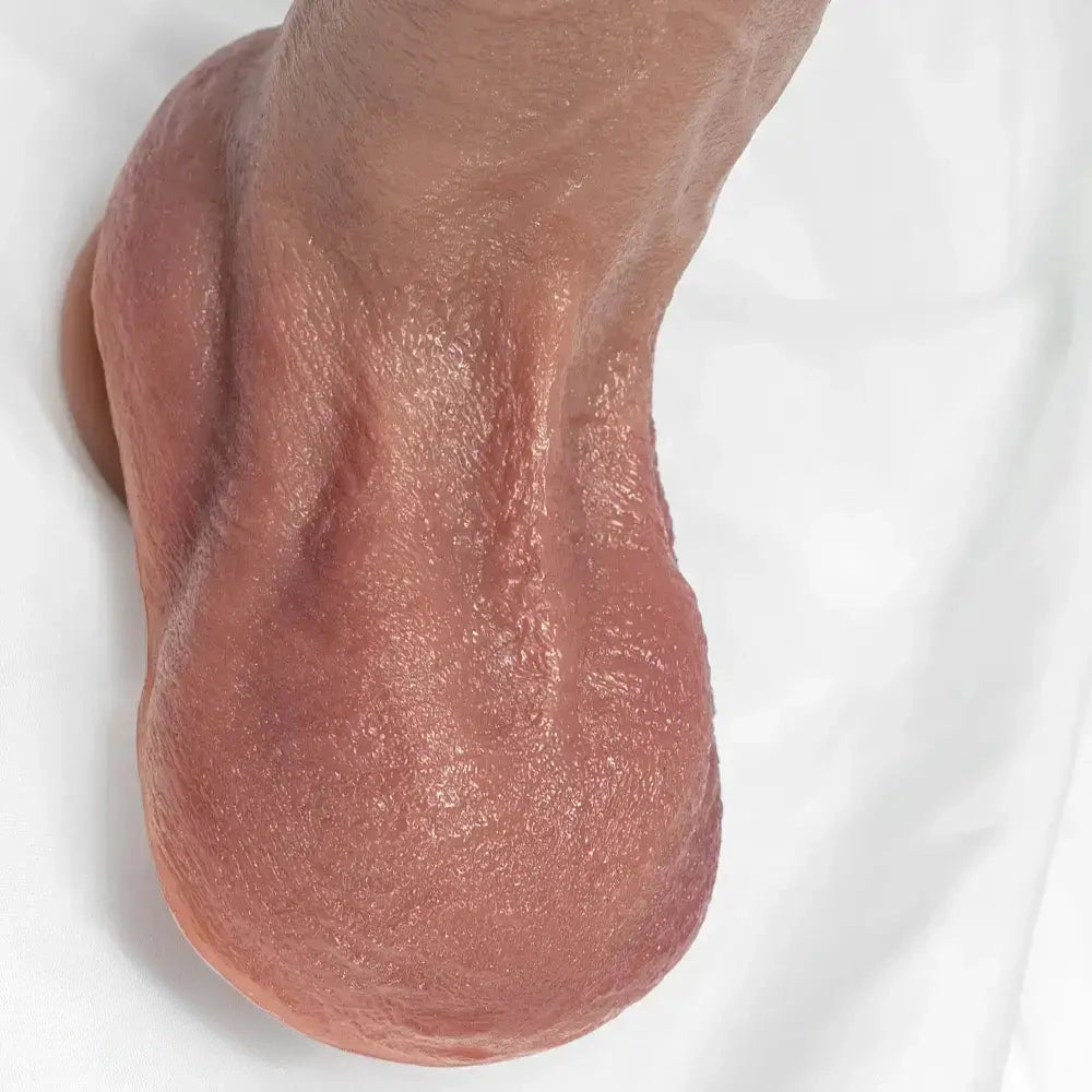 9.25in Strap on Silicone Soft Big Realistic Skin Feel Dildo For Couple Love