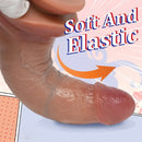 9.25in Strap on Silicone Soft Big Realistic Skin Feel Dildo For Couple Love