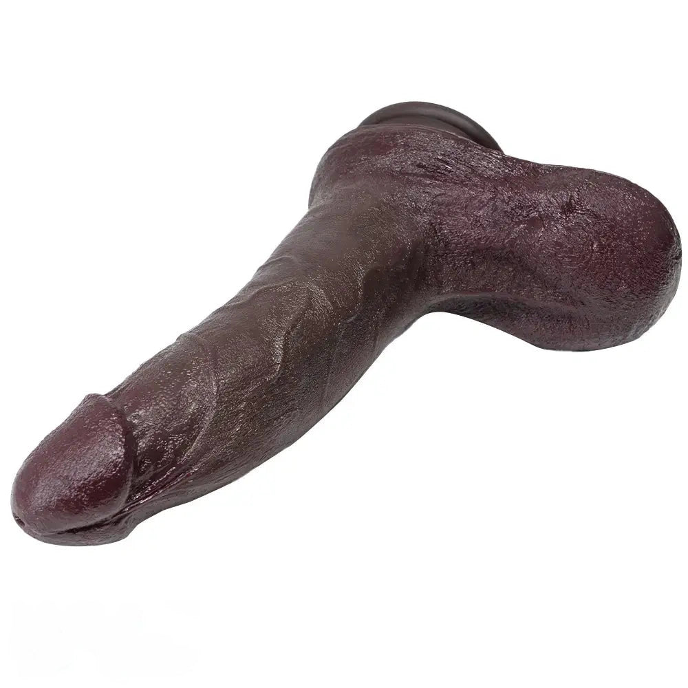 9.25in Strap on Silicone Soft Big Realistic Skin Feel Dildo For Couple Love