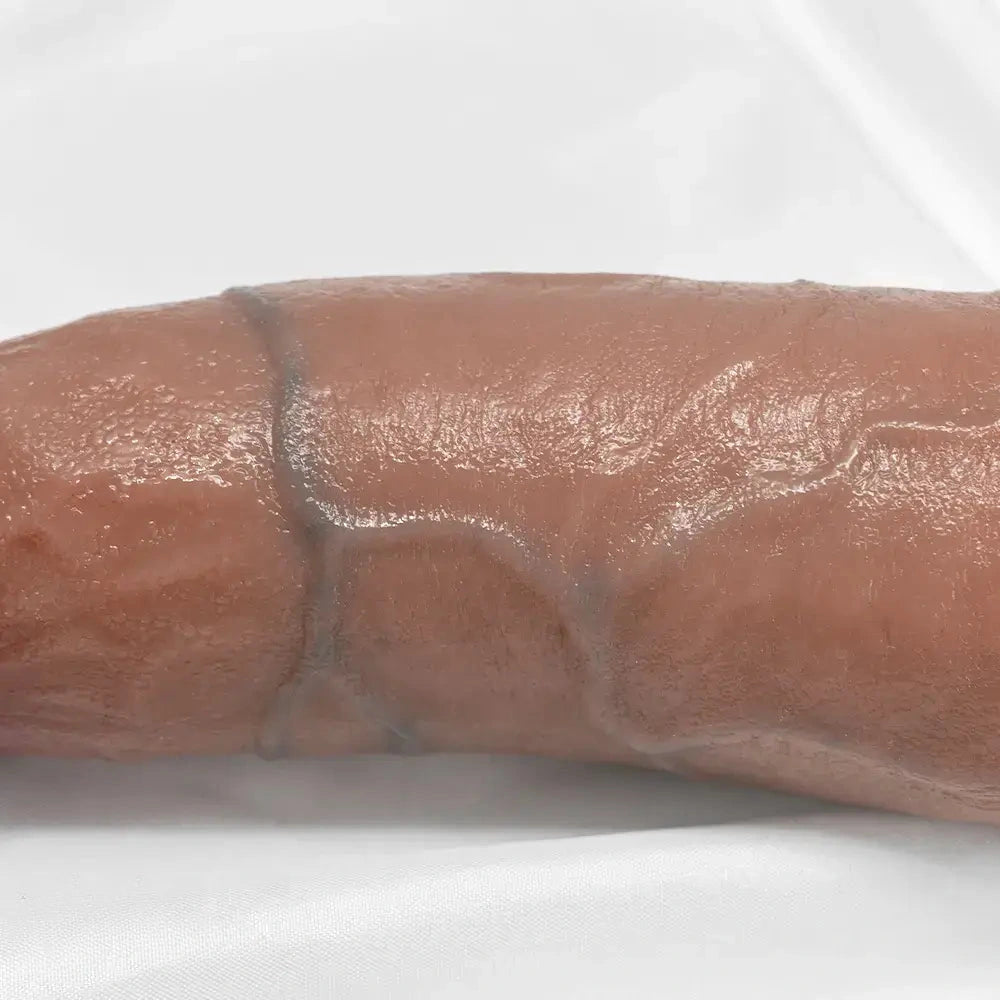 9.25in Strap on Silicone Soft Big Realistic Skin Feel Dildo For Couple Love