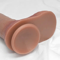 9.25in Strap on Silicone Soft Big Realistic Skin Feel Dildo For Couple Love