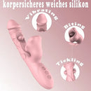 9.25in Tickling Vibrating Biting Automatic Big Silicone Soft Anal Dildo