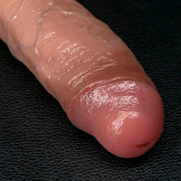 9.25in Uncut Realistic Strap on Dildo For Women's Intimate Companion