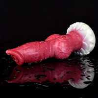 9.25in Unisex Big Dog Knot Silicone Soft Dildo For Prostate Vaginal Massage
