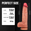 9.29in Lifelike Big Dildo Sex Toy For Adult Women Masturbator