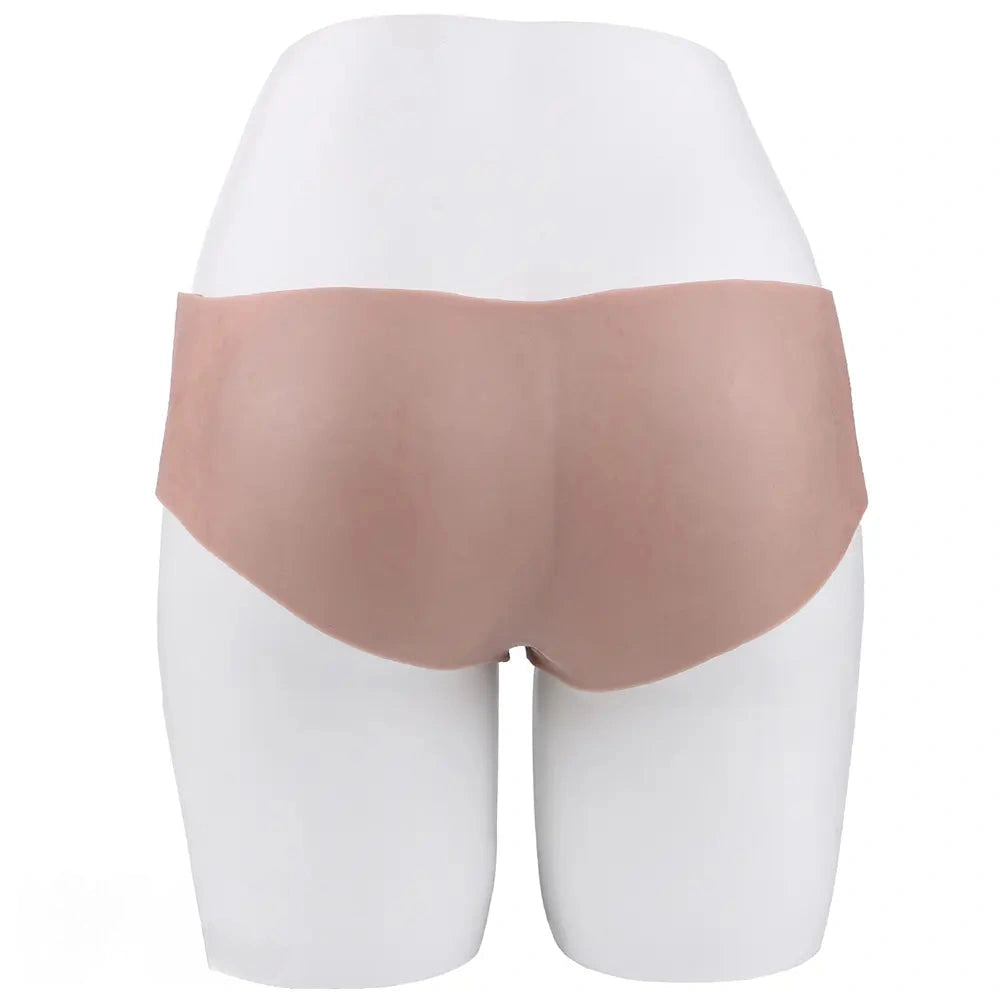 9.29in Silicone Dildo Leather Pants Strap on Realistic Skin Feeling Dildo