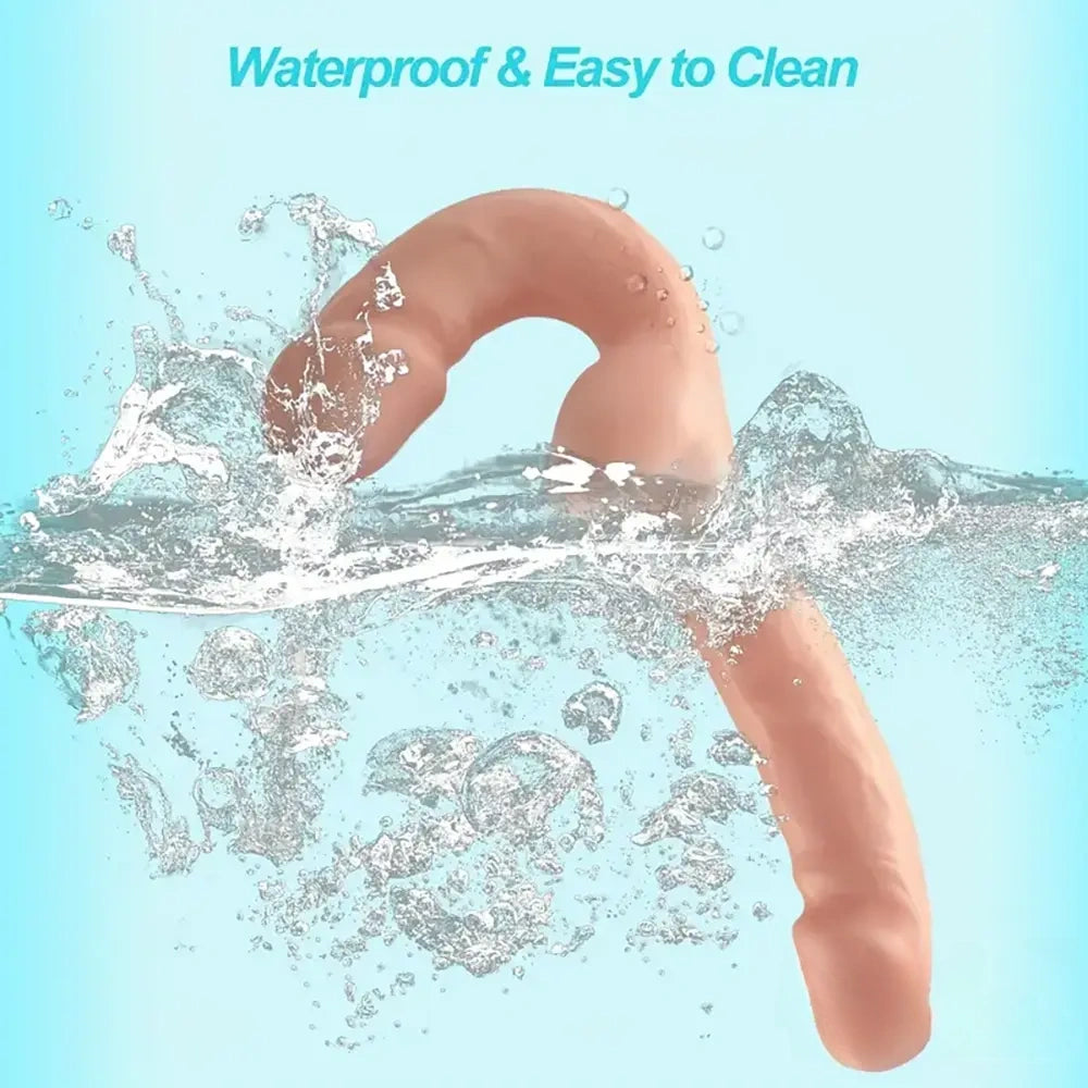 9.2in Double Ended Realistic Unisex For Dildo For Anal Masturbator