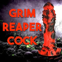 9.2in Liquid Silicone Blend Abnormal Creature Scale Soft Monster Big Dildo