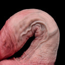 9.33in Couples Sex Game Toy Dual Density Silicone Ejaculating Dildo