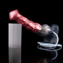 9.37in Realistic Horse Squirting Silicone Animal Knot Large Dildo
