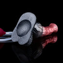 9.37in Realistic Horse Squirting Silicone Animal Knot Large Dildo