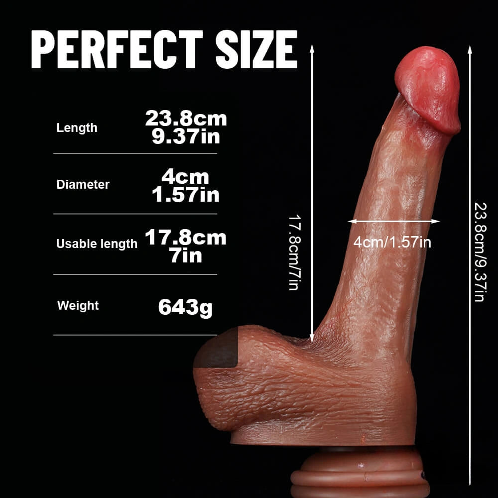 9.37in Realistic Penis Huge Dildo For Women Lesbian Sextoy