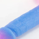9.37in Rose Gradient Starry Sky Big Male Dildo For Stimulation Massager