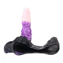 9.37in Silicone Strap-on Wearable Dildo Panty Hollow Monster Odd Dildo