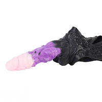 9.37in Silicone Strap-on Wearable Dildo Panty Hollow Monster Odd Dildo