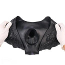 9.37in Silicone Strap-on Wearable Dildo Panty Hollow Monster Odd Dildo