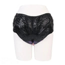 9.37in Silicone Strap-on Wearable Dildo Panty Hollow Monster Odd Dildo