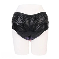 9.37in Silicone Strap-on Wearable Dildo Panty Hollow Monster Odd Dildo