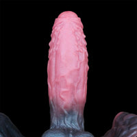 9.37in Spiked Monster Hollow Dildo Harness Pants Strap on Big Cock