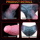 9.37in Spiked Monster Hollow Dildo Harness Pants Strap on Big Cock