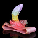 9.37in Spiked Odd Monster Strap on Dildo Silicone Soft Hollow Dildo