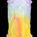 9.37in Spiked Odd Monster Strap on Dildo Silicone Soft Hollow Dildo