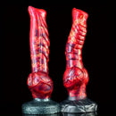 9.3in 9.4in Monster Knot Big Animal Massage Soft Dildo For Men Women