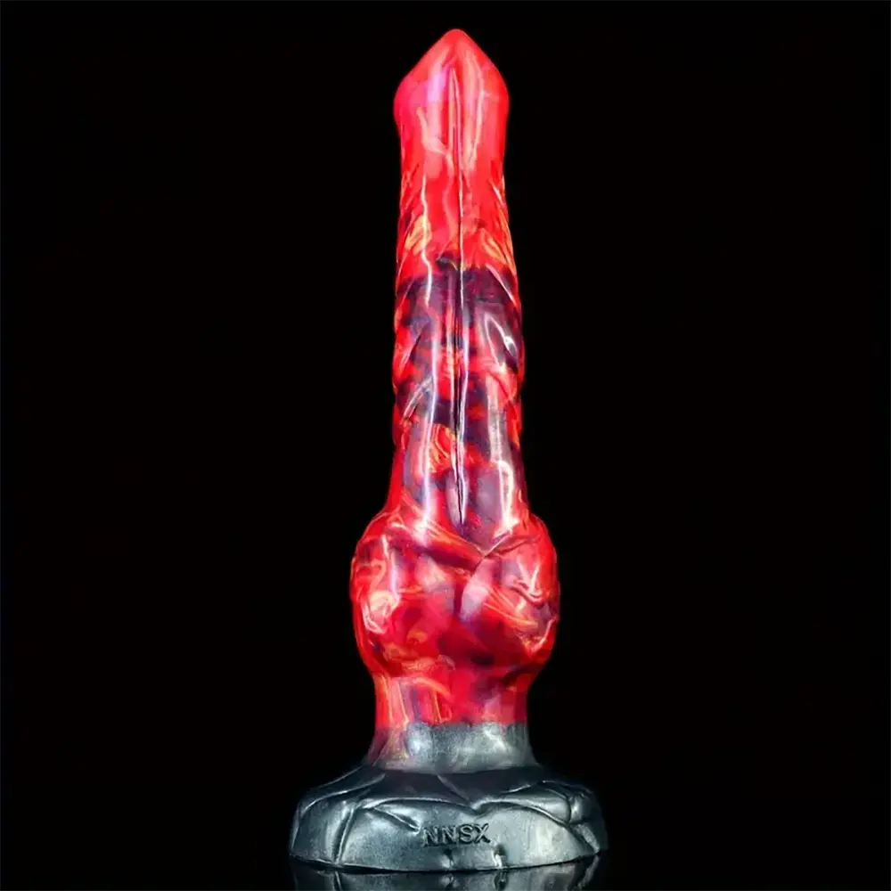9.3in 9.4in Monster Knot Big Animal Massage Soft Dildo For Men Women