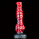 9.3in 9.4in Monster Knot Big Animal Massage Soft Dildo For Men Women