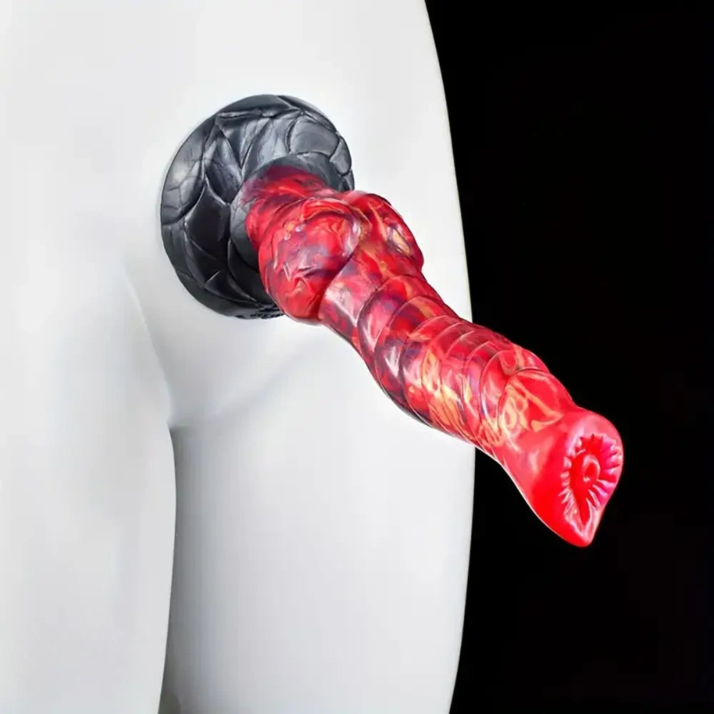 9.3in 9.4in Monster Knot Big Animal Massage Soft Dildo For Men Women
