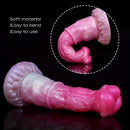9.3in Alien Anal Big Silicone Soft G Spot Dildo With Suction Cup Hand Free