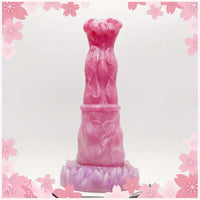 9.3in Alien Anal Big Silicone Soft G Spot Dildo With Suction Cup Hand Free