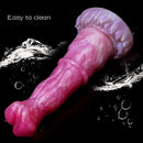 9.3in Alien Anal Big Silicone Soft G Spot Dildo With Suction Cup Hand Free
