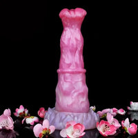 9.3in Alien Anal Big Silicone Soft G Spot Dildo With Suction Cup Hand Free