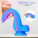 9.3in Octopus Tentacle Silicone Dildo Big Thick Animal Sex Toy