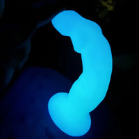 9.44in 10.8in 12.5in Big Luminous Silicone Soft Cock Dildo For Women