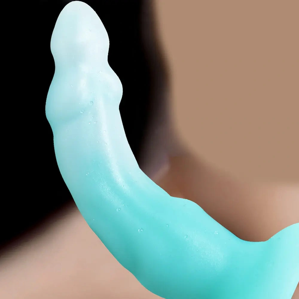 9.44in 10.8in 12.5in Big Luminous Silicone Soft Cock Dildo For Women