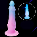 9.44in 10.8in 12.5in Big Luminous Silicone Soft Cock Dildo For Women