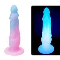 9.44in 10.8in 12.5in Big Luminous Silicone Soft Cock Dildo For Women