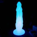 9.44in 10.8in 12.5in Big Luminous Silicone Soft Cock Dildo For Women