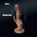 9.44in 11.2in Realistic Big Penis Dildo Soft Suction Cup Female Dildo