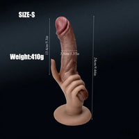 9.44in 11.2in Realistic Big Penis Dildo Soft Suction Cup Female Dildo