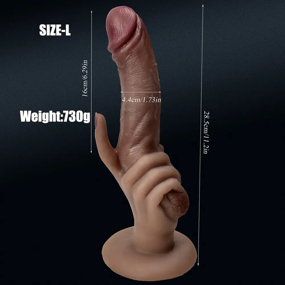 9.44in 11.2in Realistic Big Penis Dildo Soft Suction Cup Female Dildo