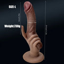 9.44in 11.2in Realistic Big Penis Dildo Soft Suction Cup Female Dildo