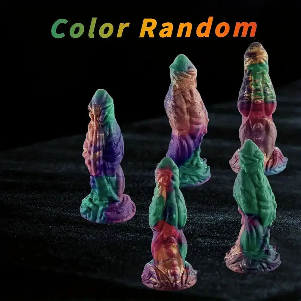 9.44in 13.18in Bump Silicone Soft Monster Penis Big Fantasy Dildo For Women
